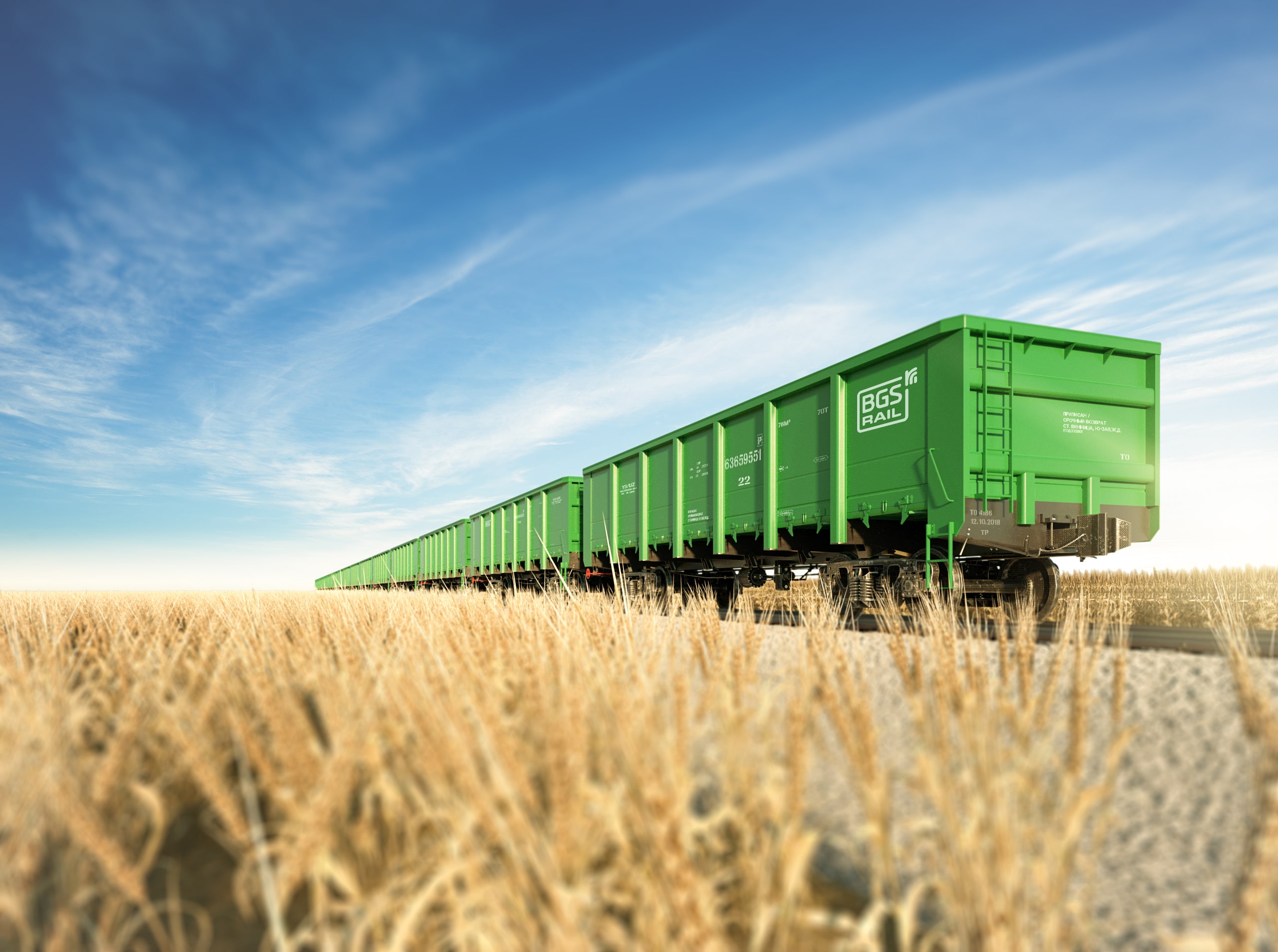 BGS Rail успішно перевезла 3500 тонн зерна у власних вагонах